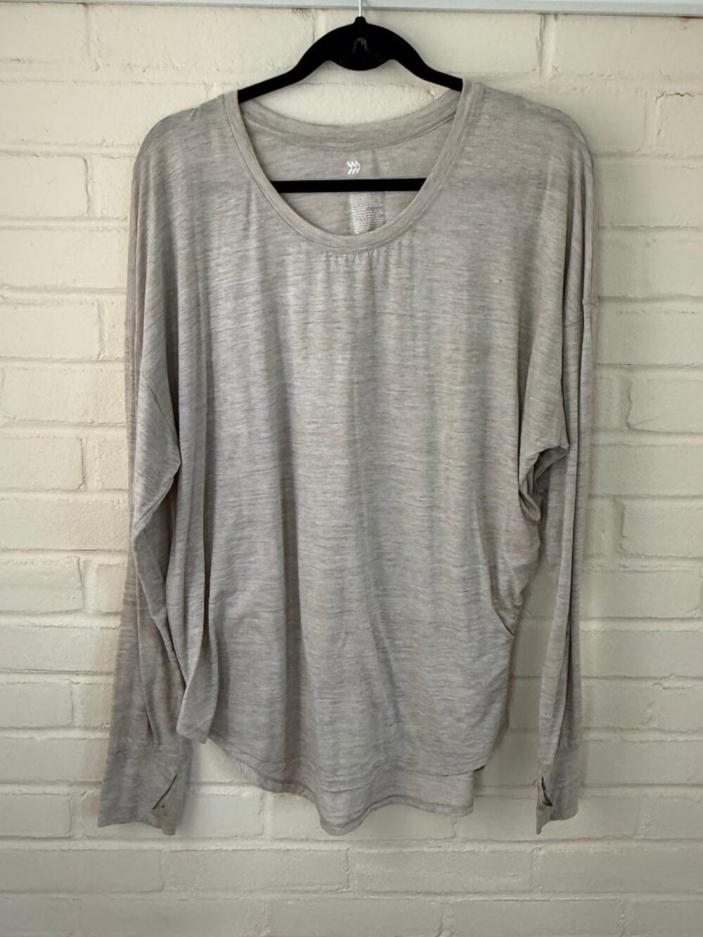 All in Motion | Women's Long Sleeve Athletic Top | Light | Thumbholes | XXL